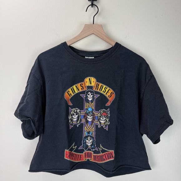 Vintage Guns N Roses Distressed Appetite for Destruction Screen Print Tee | Lg - Picture 13 of 13